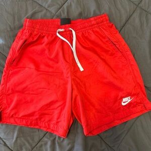 Nike Standard Fit Shorts (Red) Size Small